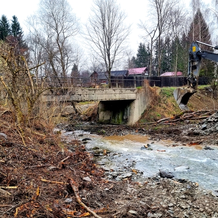 Reabilitare Pod DC75B Râul Breaza, comuna Lisa, Județul Brașov.