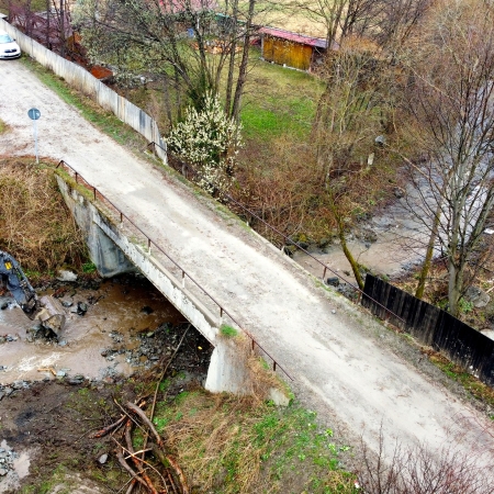 Reabilitare Pod DC75B Râul Breaza, comuna Lisa, Județul Brașov.